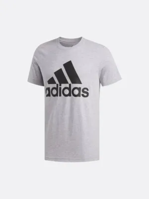 adidas - Men - Badge of Sport Tee - Grey/Black