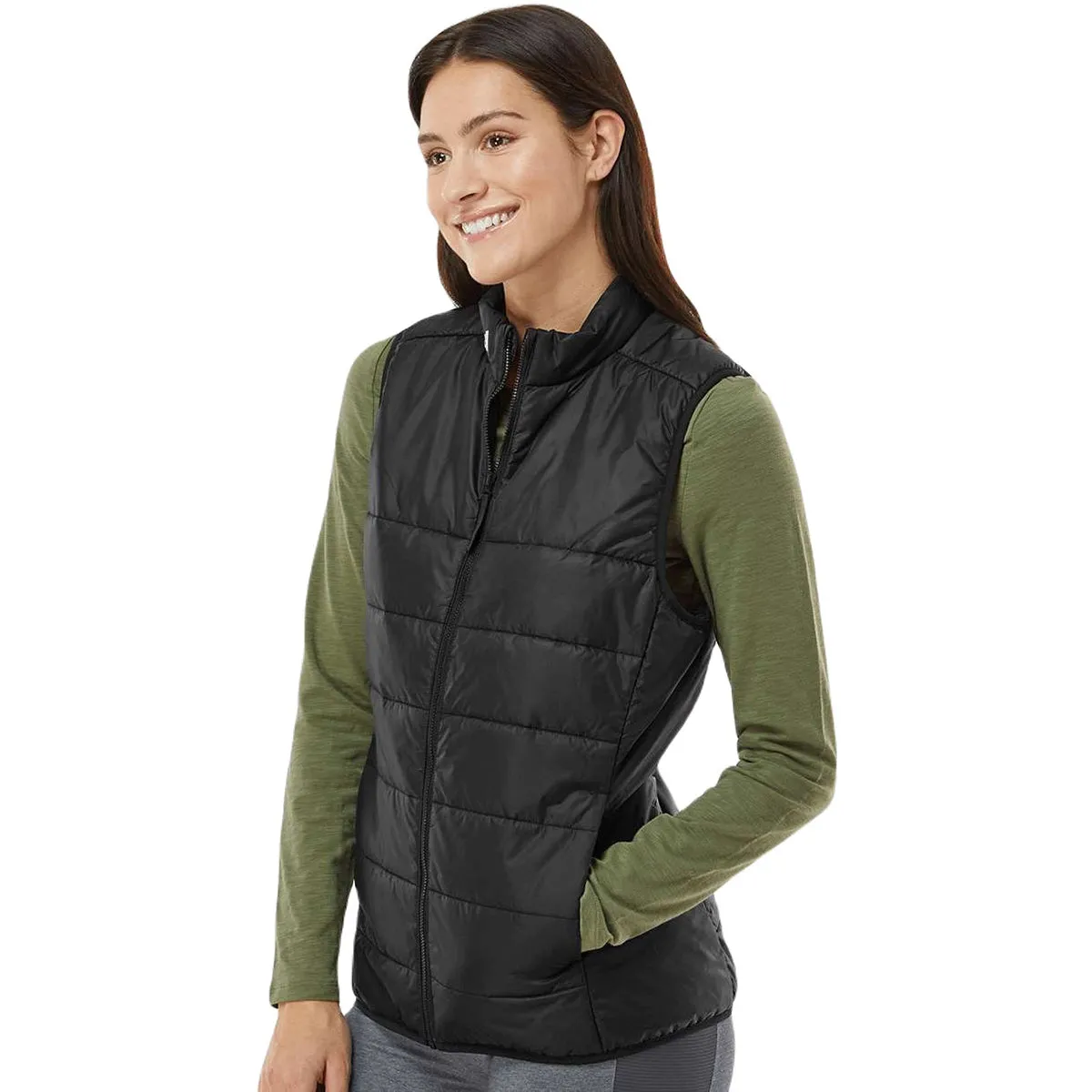 Adidas Women's Black Puffer Vest