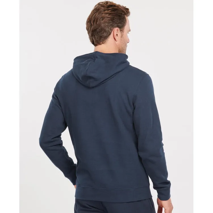 Barbour Essential Pop Over Hoodie - Navy