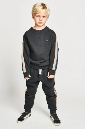 Boys Sweatshirt Munster Kids Chase Crew - Black