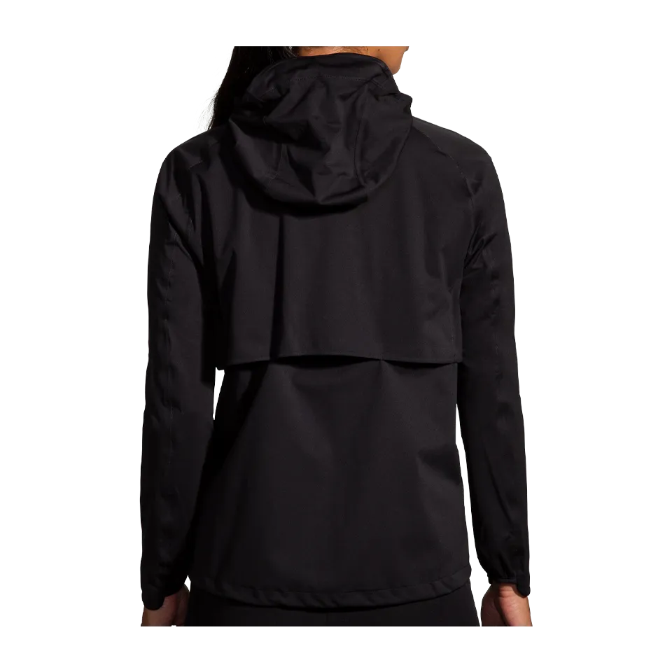 Brooks Women's High Point Waterproof Jacket Black