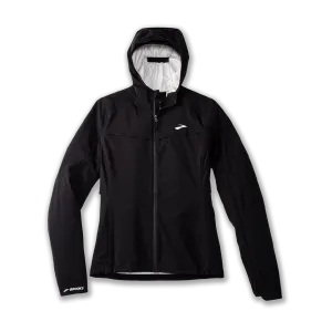 Brooks Women's High Point Waterproof Jacket Black