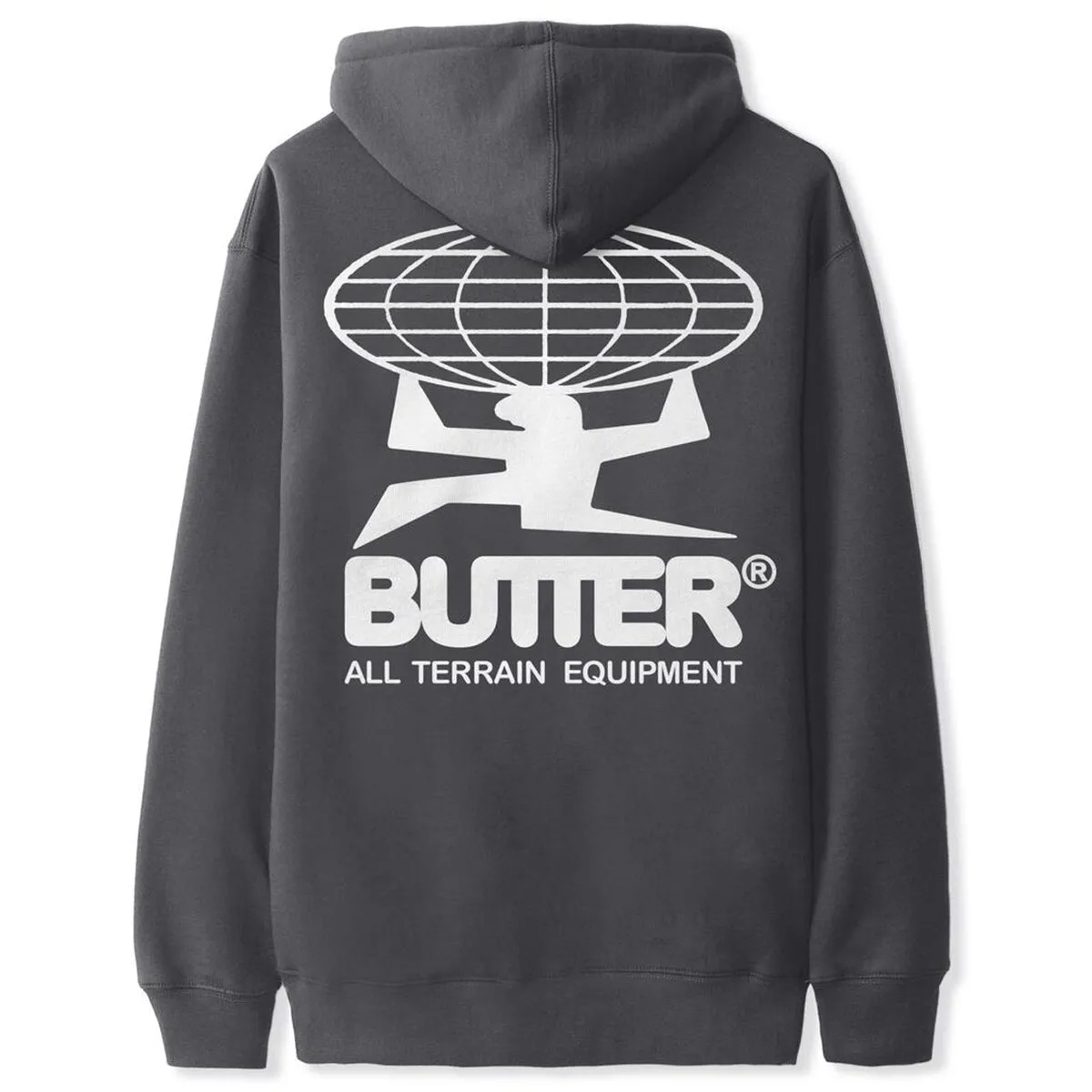 Butter Goods - All Terrain Hoodie Washed Steel