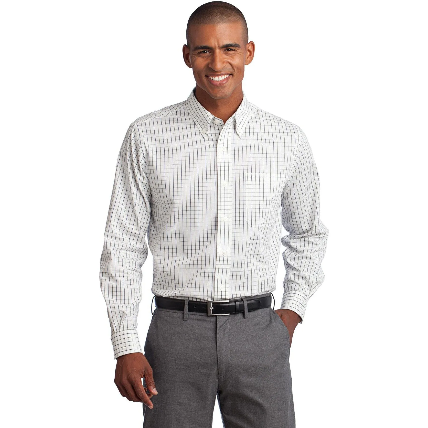 CLOSEOUT - Port Authority Tattersall Easy Care Shirt