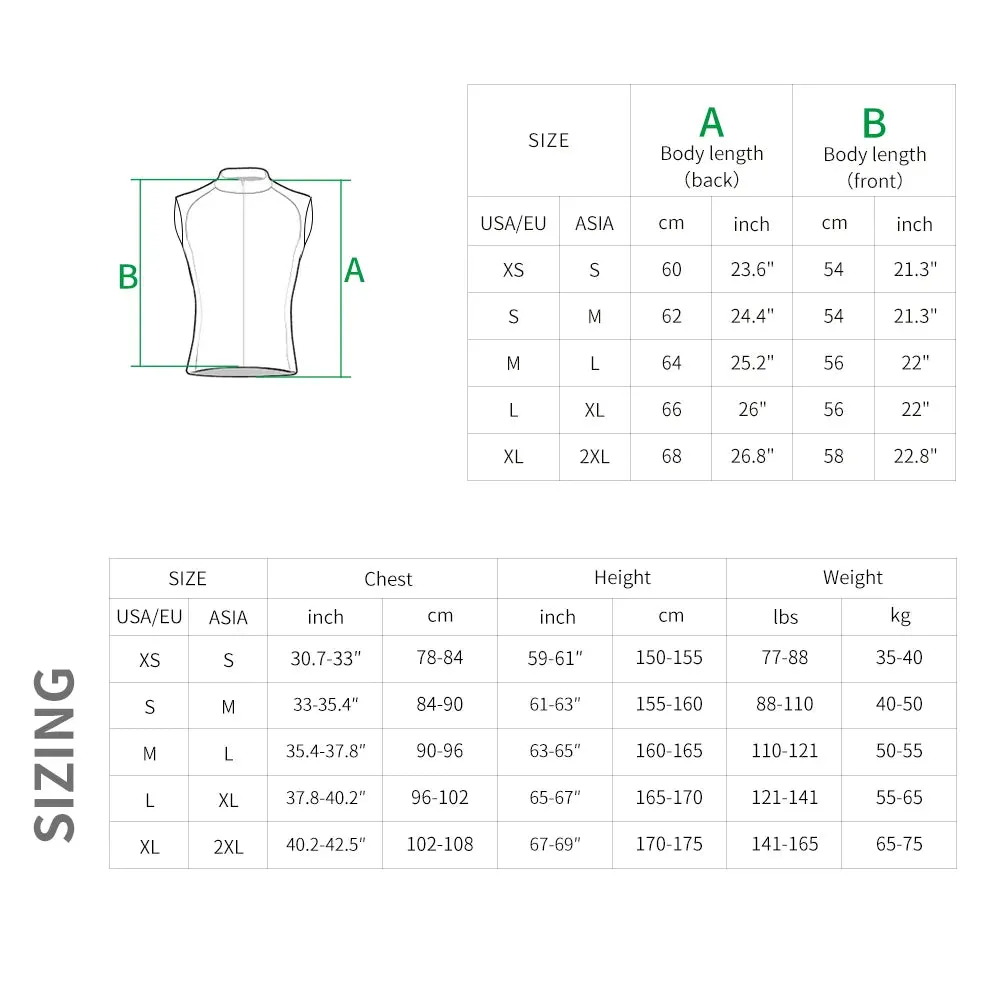 Cycling Vest Women Windproof Waterproof Bicycle Coats Summer Breathable Sleeveless MTB Bike Gilet With 2 Big Back Pocket