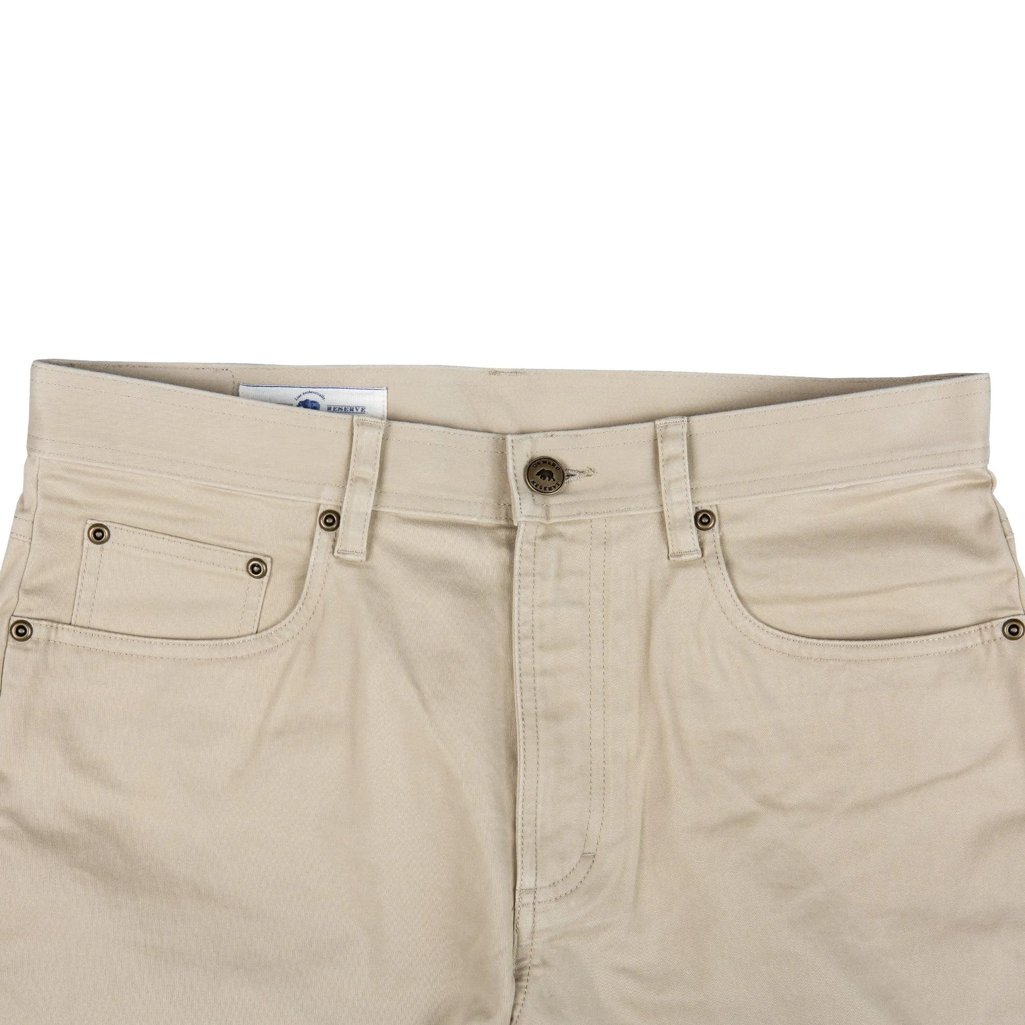 Flex Five Pocket Stretch Pant Tan