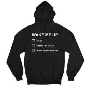 Green Day Hoodie - Wake Me Up When September Ends