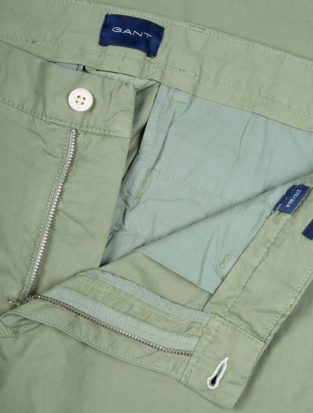 Hallden Sunfaded Chinos Kalamata Green