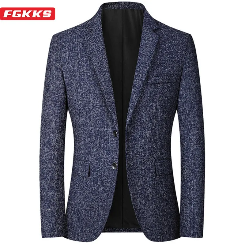 Henry - Dark Academia Handsome Autumn Men's Blazer