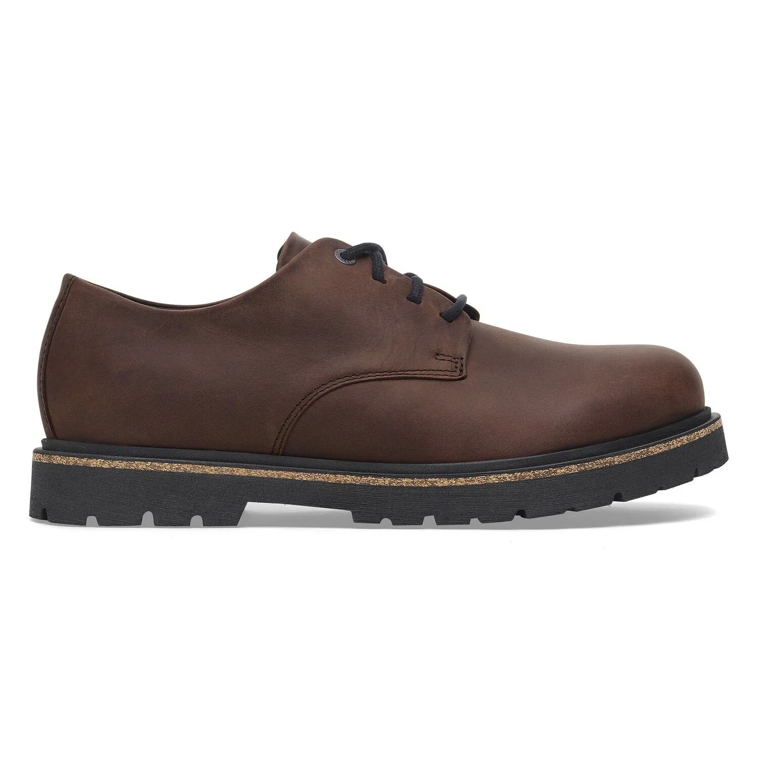 Highwood Low Lace | Men | Oiled Leather | Habana Brown