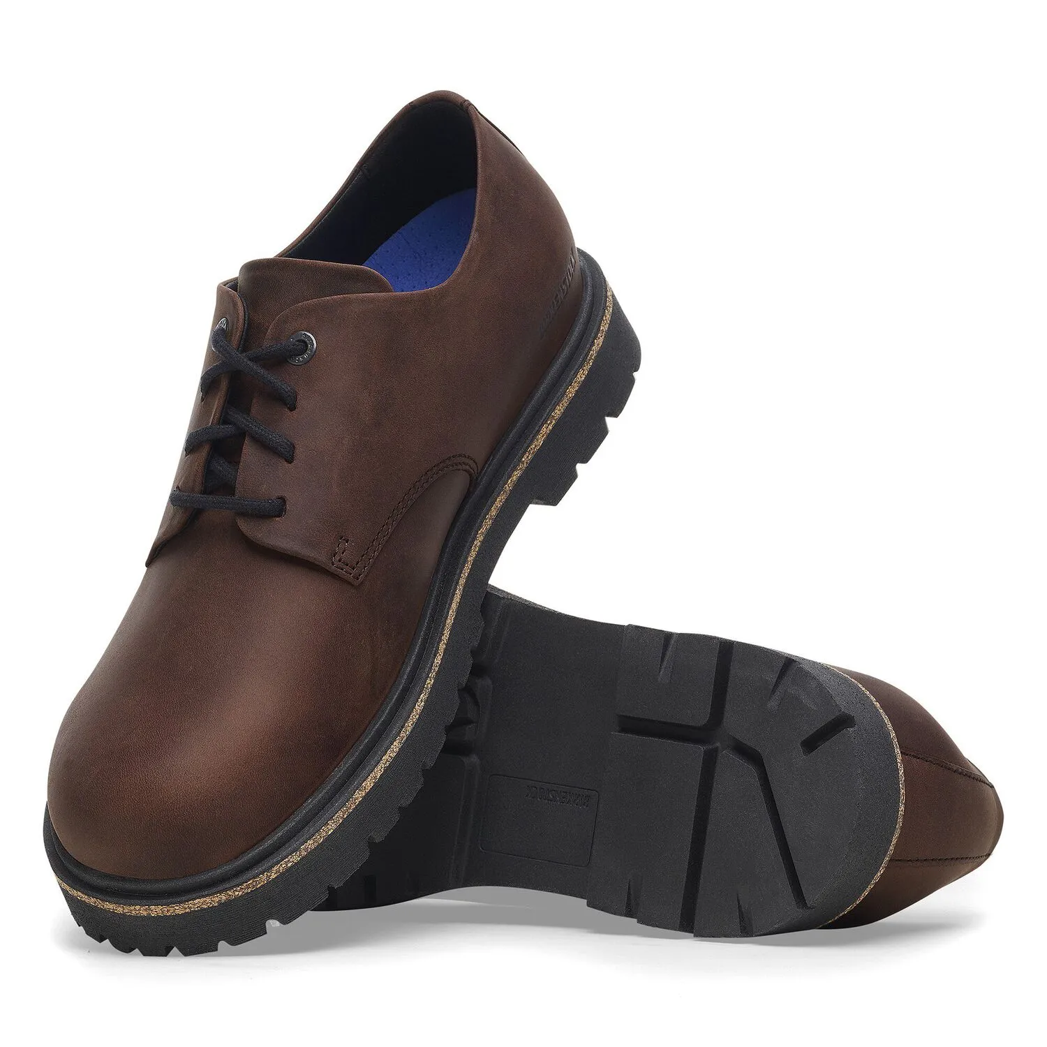 Highwood Low Lace | Men | Oiled Leather | Habana Brown