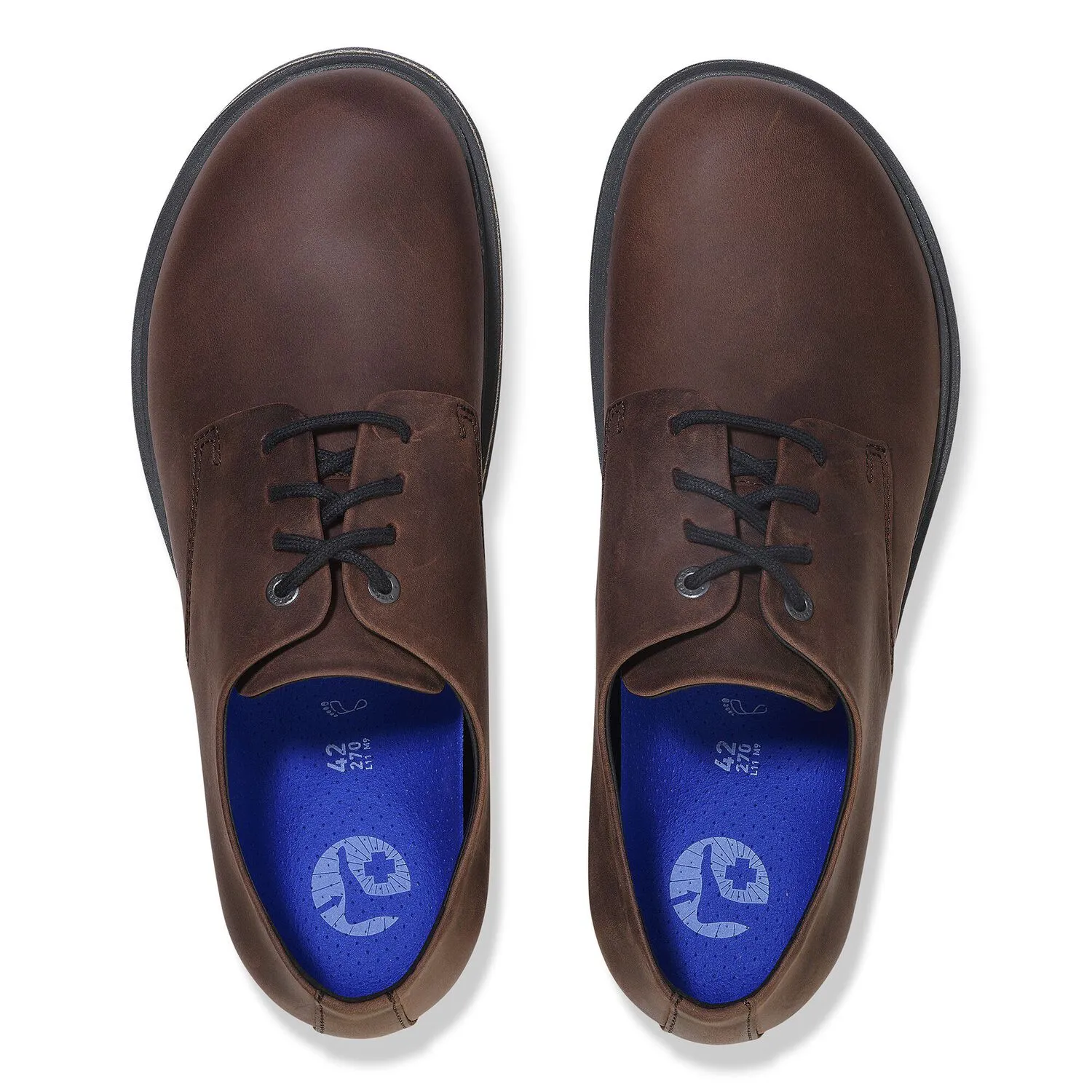 Highwood Low Lace | Men | Oiled Leather | Habana Brown