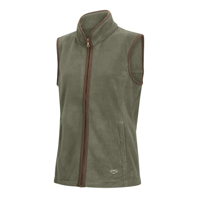 Hoggs of Fife Ladies Stenton Fleece Gilet - Lovat