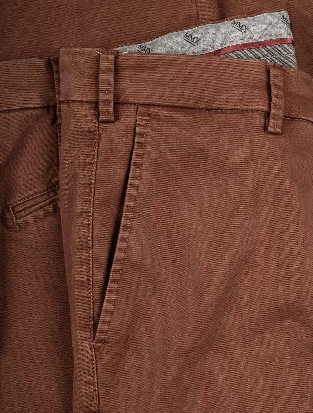 Lupus Cotton Trousers Rust