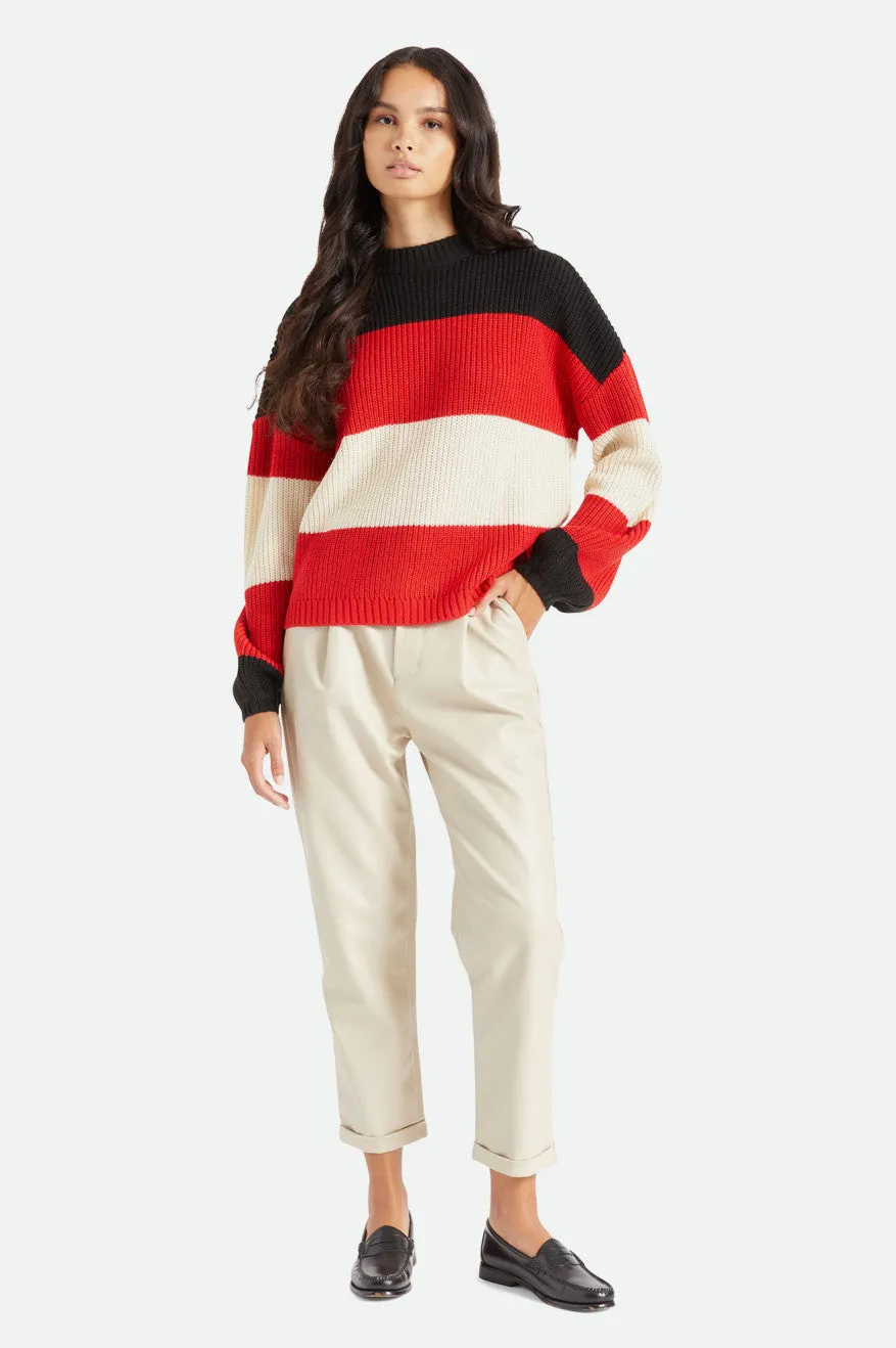 Madero Sweater - Mars Red