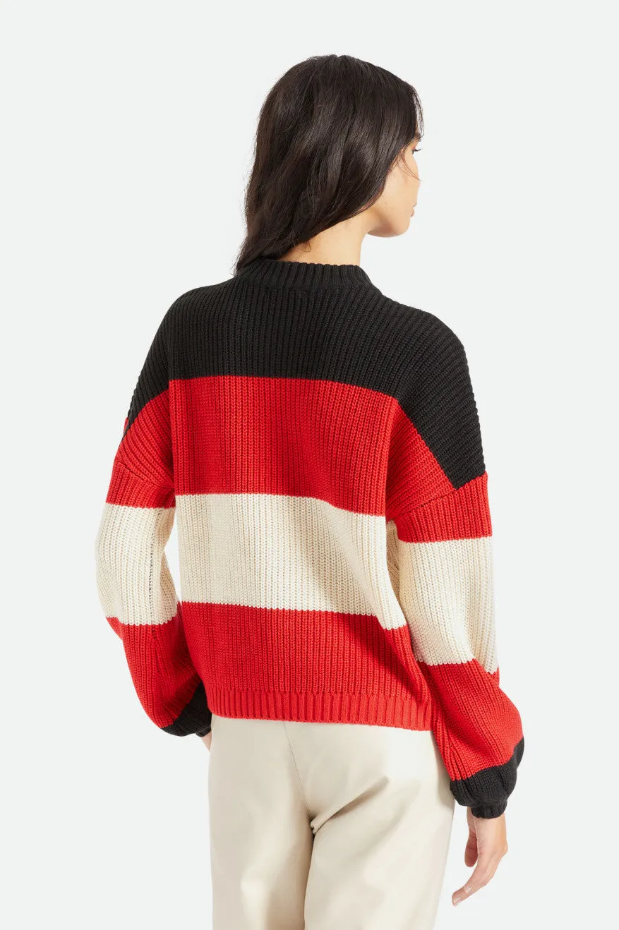 Madero Sweater - Mars Red