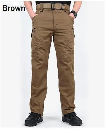 Men City Tactical Cargo Pants Combat  Army Military Pants Cotton Many Pockets Stretch Flexible Man Casual Trousers