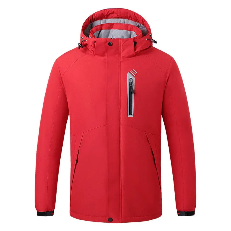 Men USB Electric Heater Winter Fleece Inner Jacket Coats Thick Warm Casual USB Heated Premium Jacket | 993