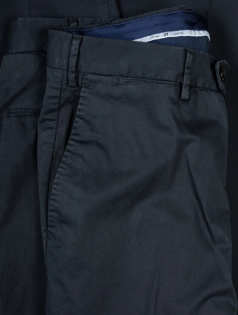 Multi Stretch Cotton Chino Navy