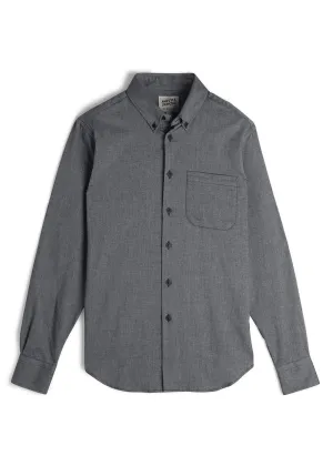 Naked & Famous Denim - Easy Shirt - Organic Cotton Twill - Black