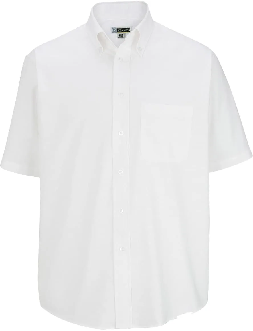 OUTLET-Edwards Short Sleeve Oxford Shirt