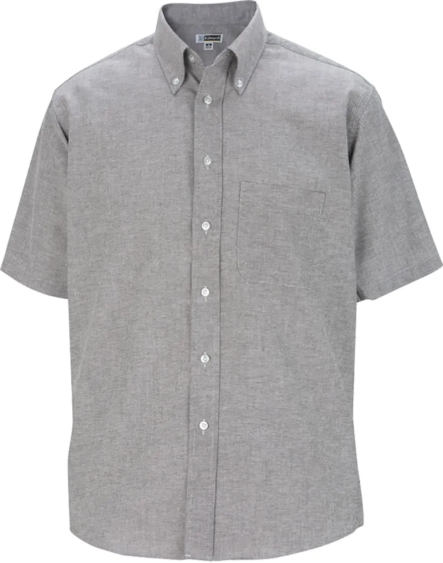 OUTLET-Edwards Short Sleeve Oxford Shirt