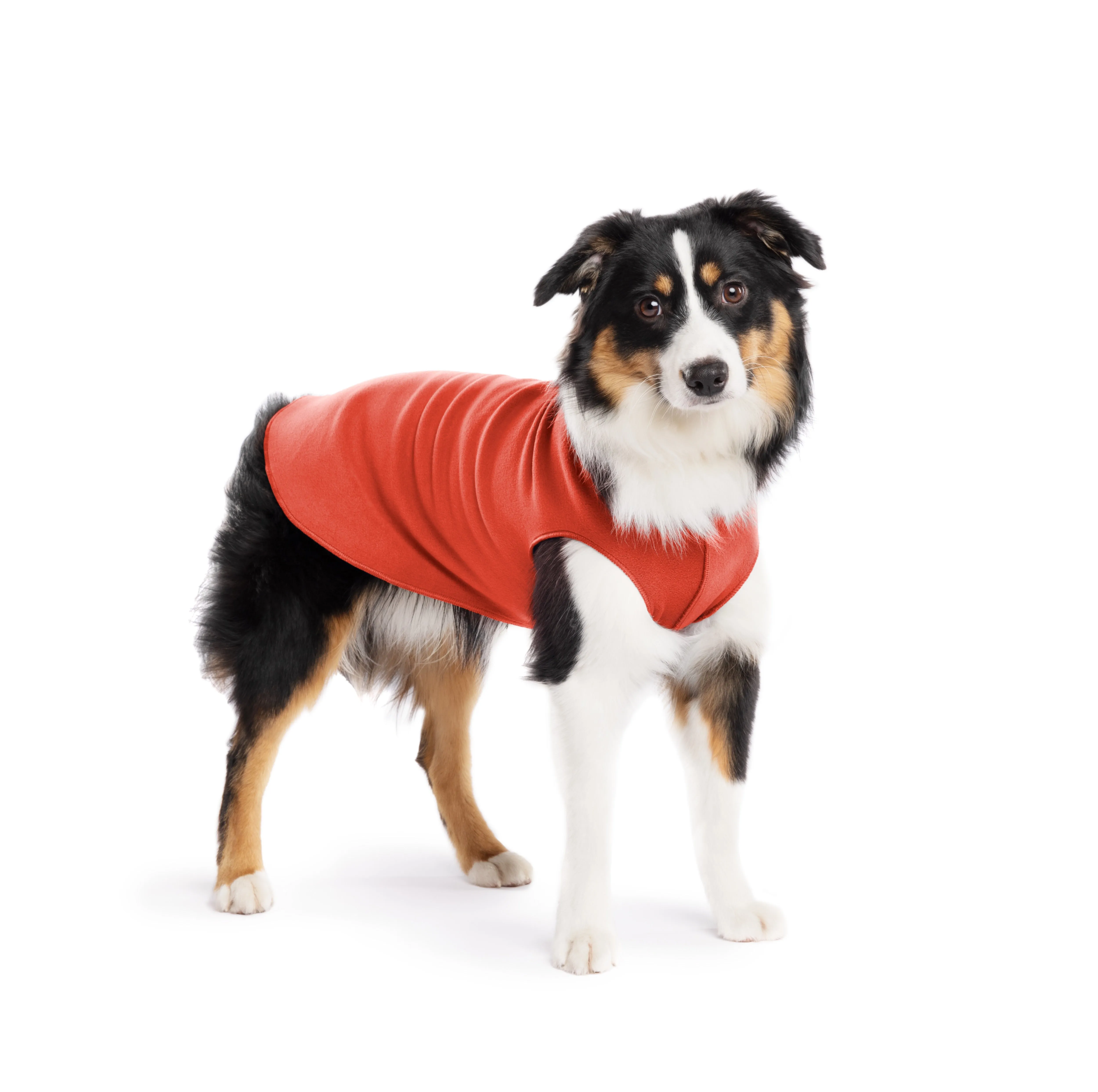 paprika stretch fleece