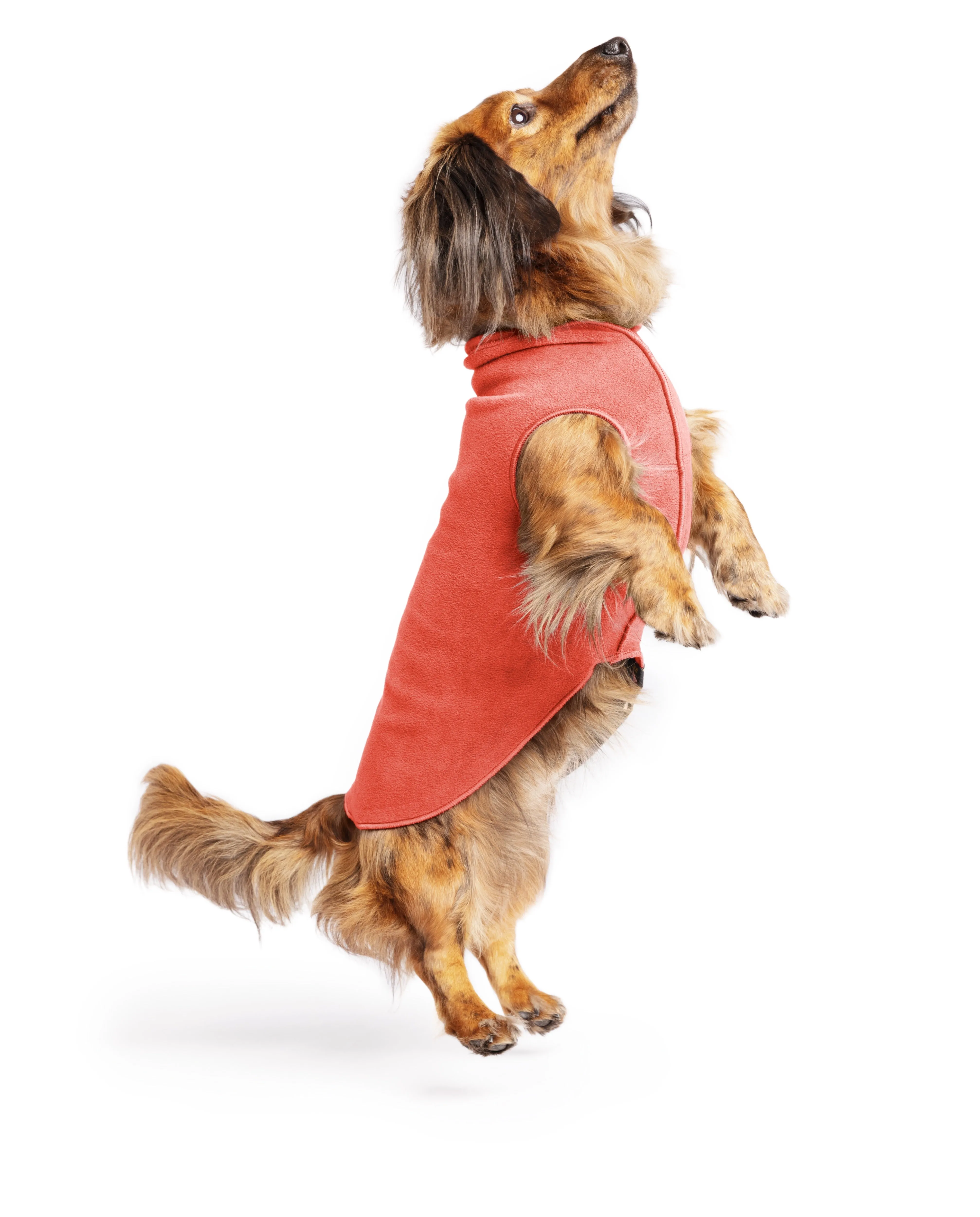 paprika stretch fleece