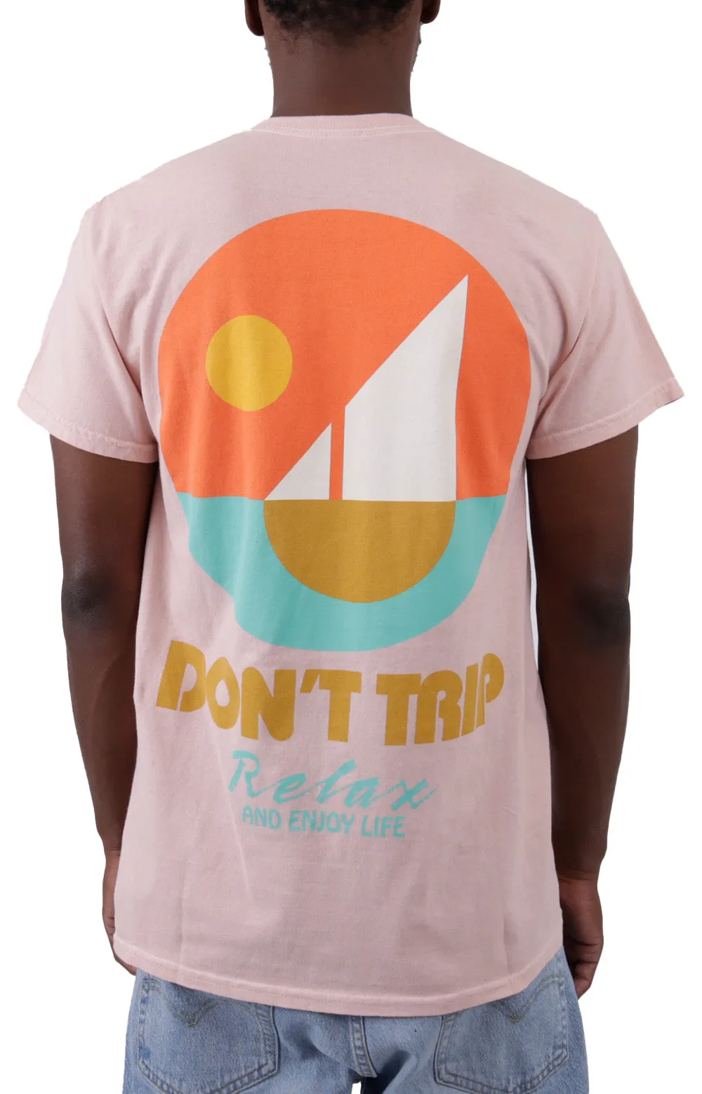 Peach Vintage Sailing Tee