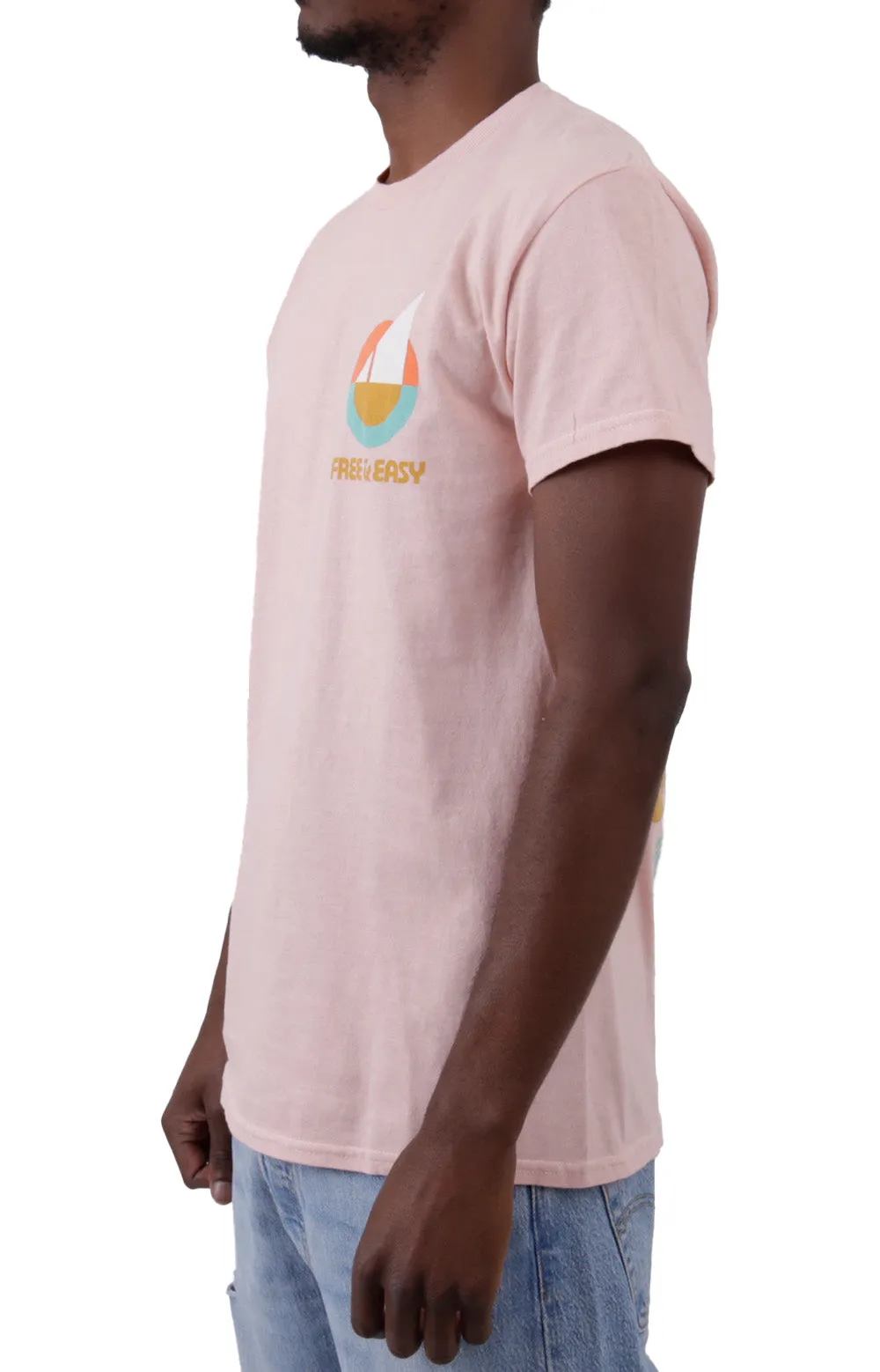 Peach Vintage Sailing Tee