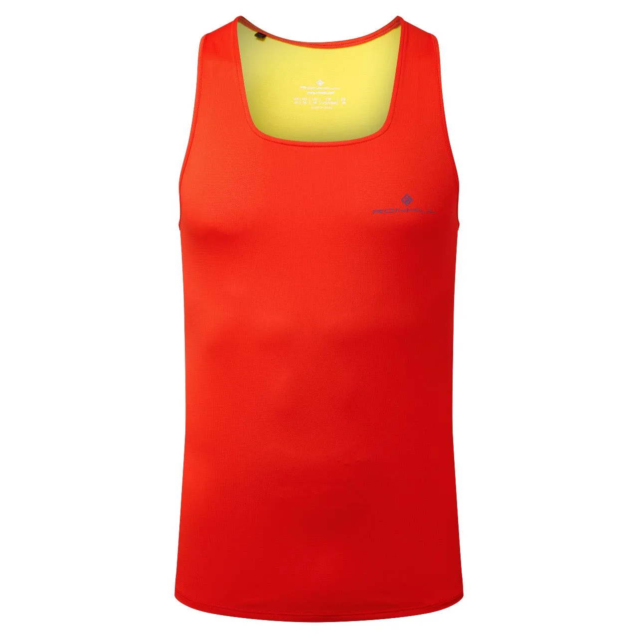 Ronhill Tech Revive Racer Vest (Mens) - Flame/Solar