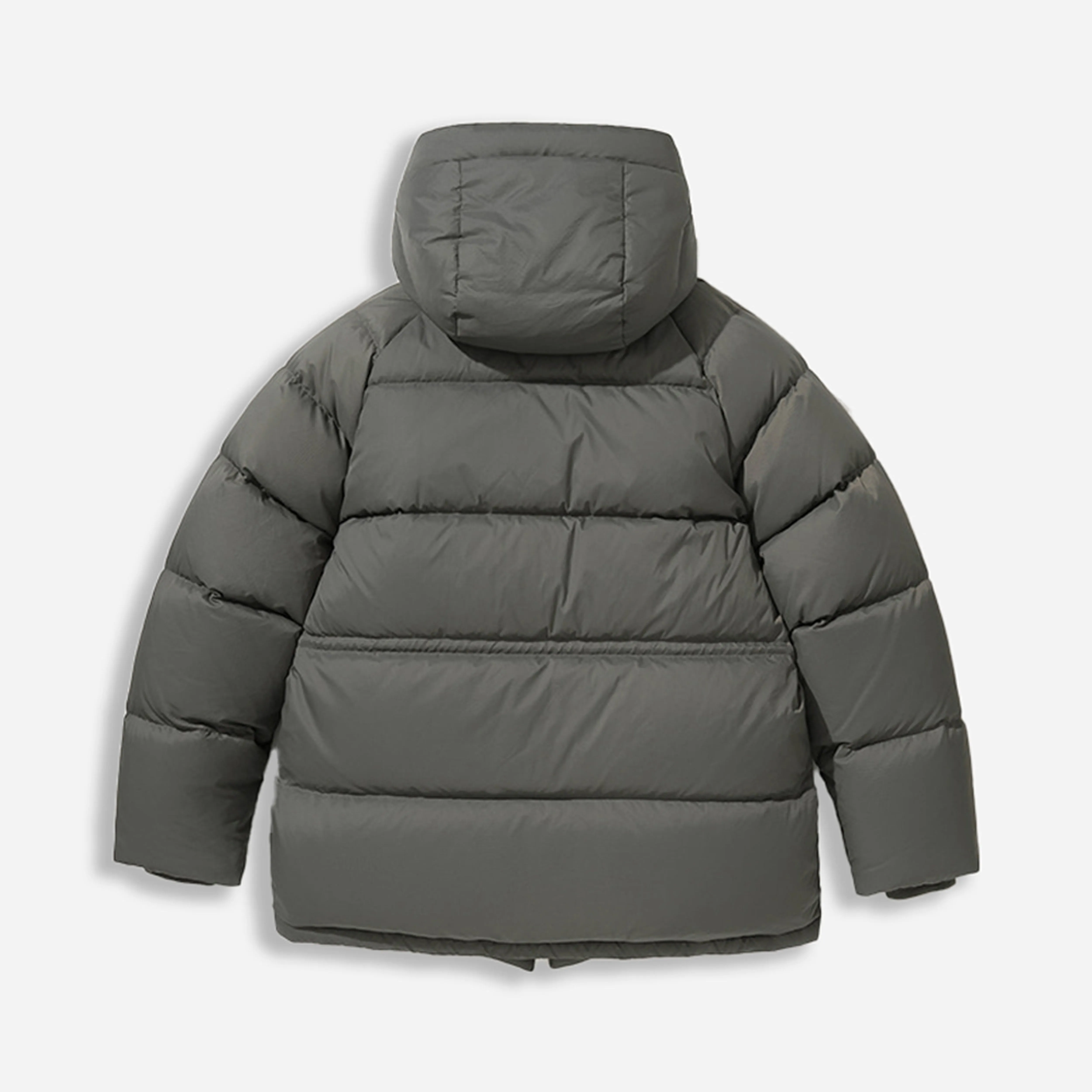 SHELTER DUCK DOWN PARKA - CHARCOAL