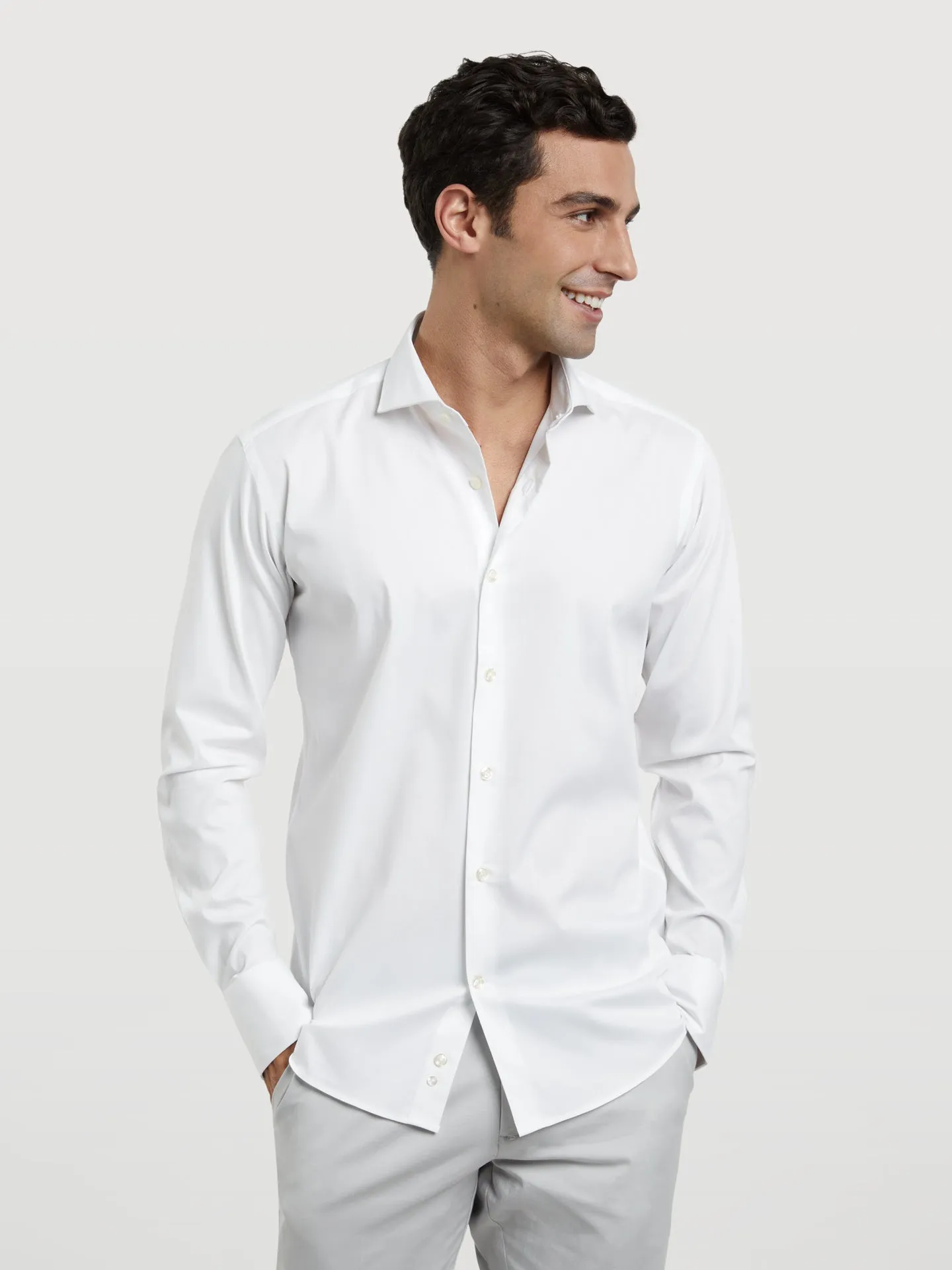 Slim Fit K-Easy Structure Formal Shirt