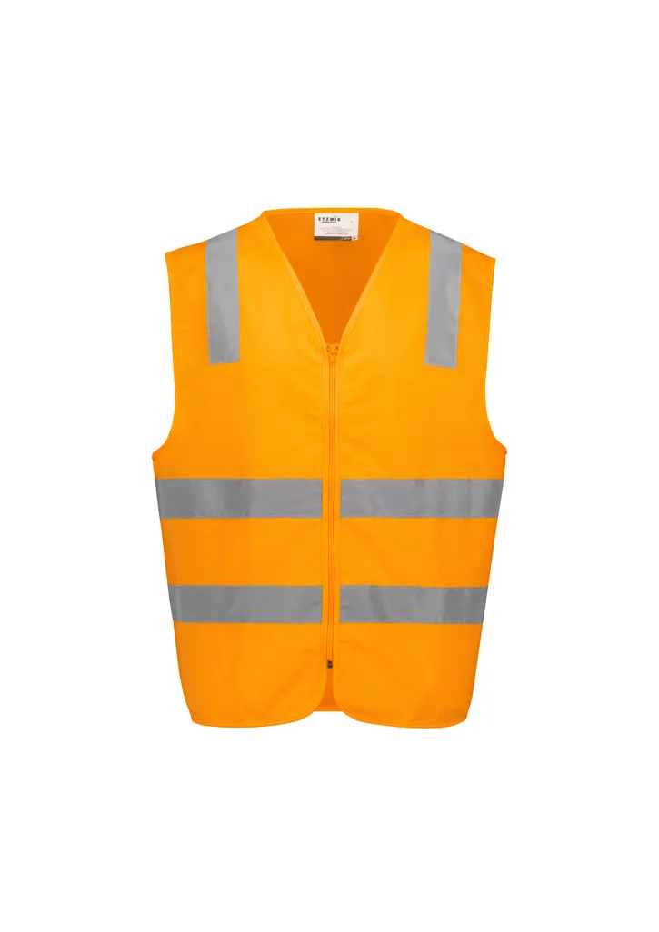 Syzmik Unisex Hi Vis VIC Rail Zip Vest (ZV687)