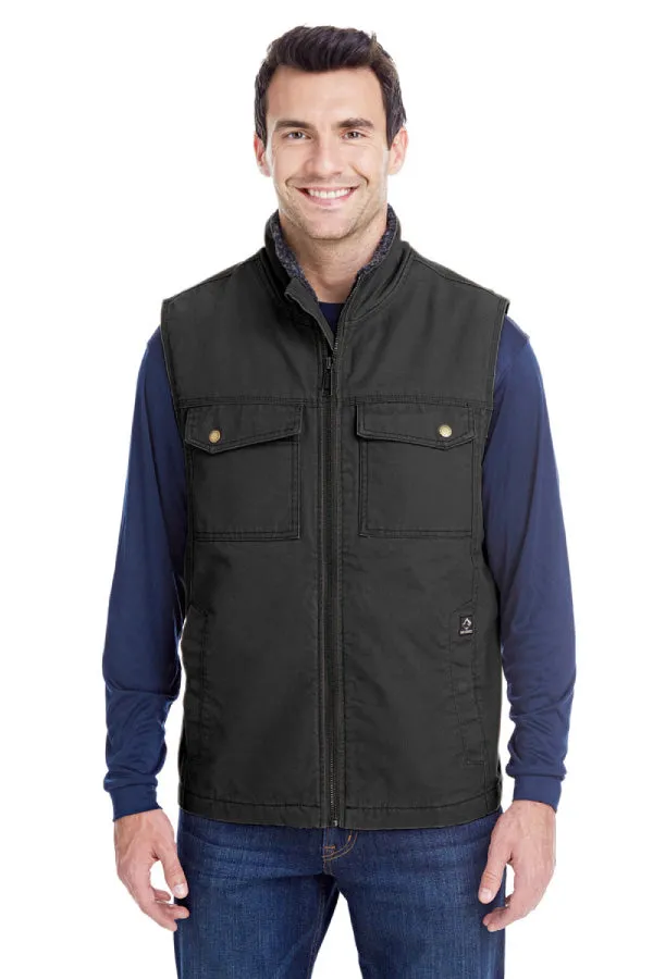 Team Elmer's Embroidered DRI DUCK Mens Trek Canyon Cloth Vest