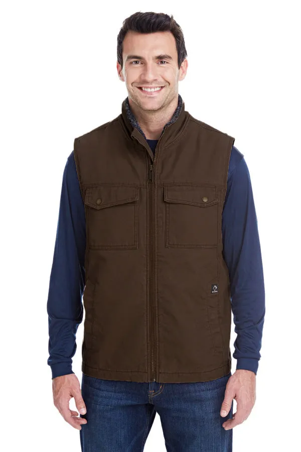 Team Elmer's Embroidered DRI DUCK Mens Trek Canyon Cloth Vest