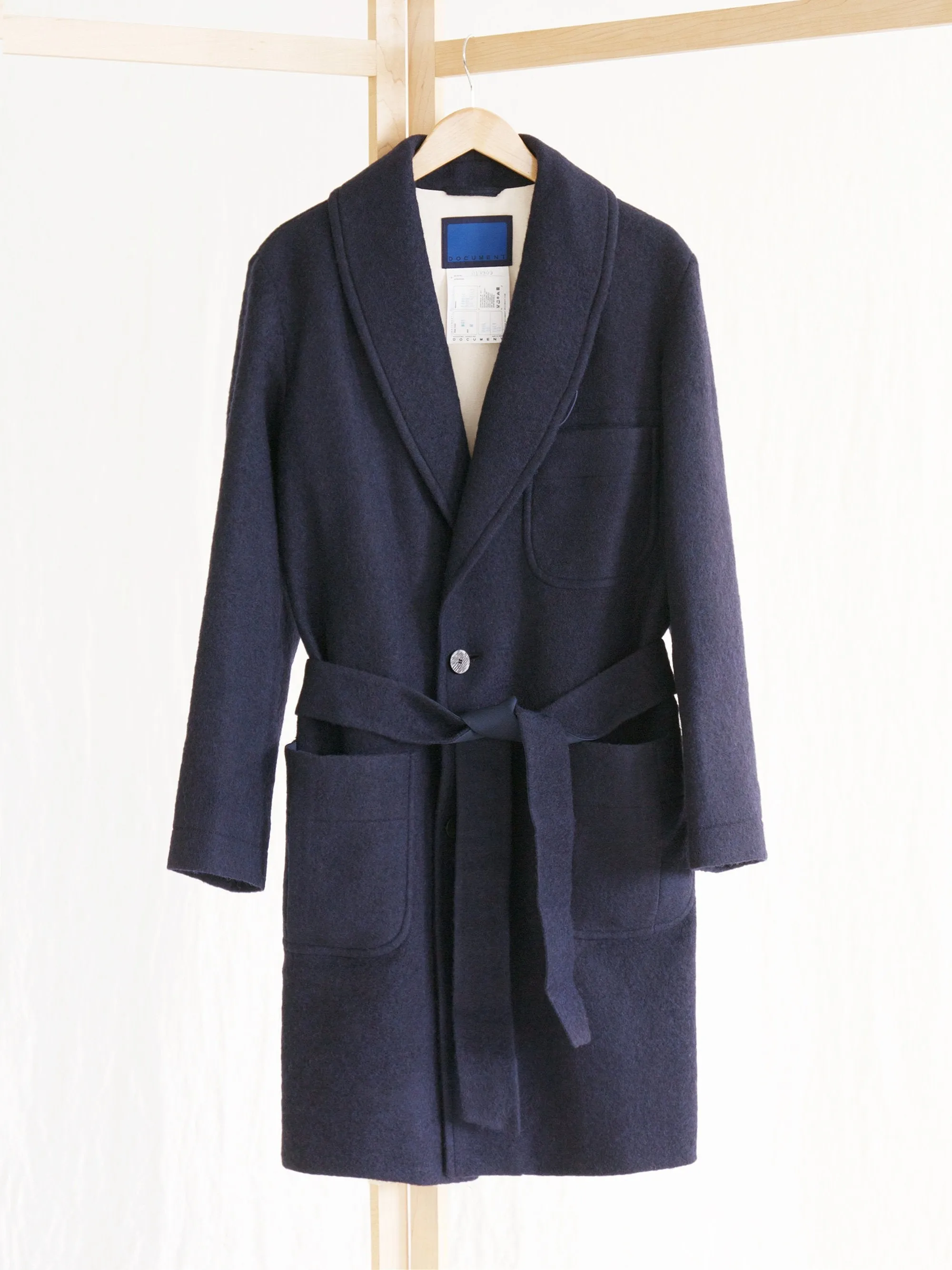 The Document Signature Robe Coat