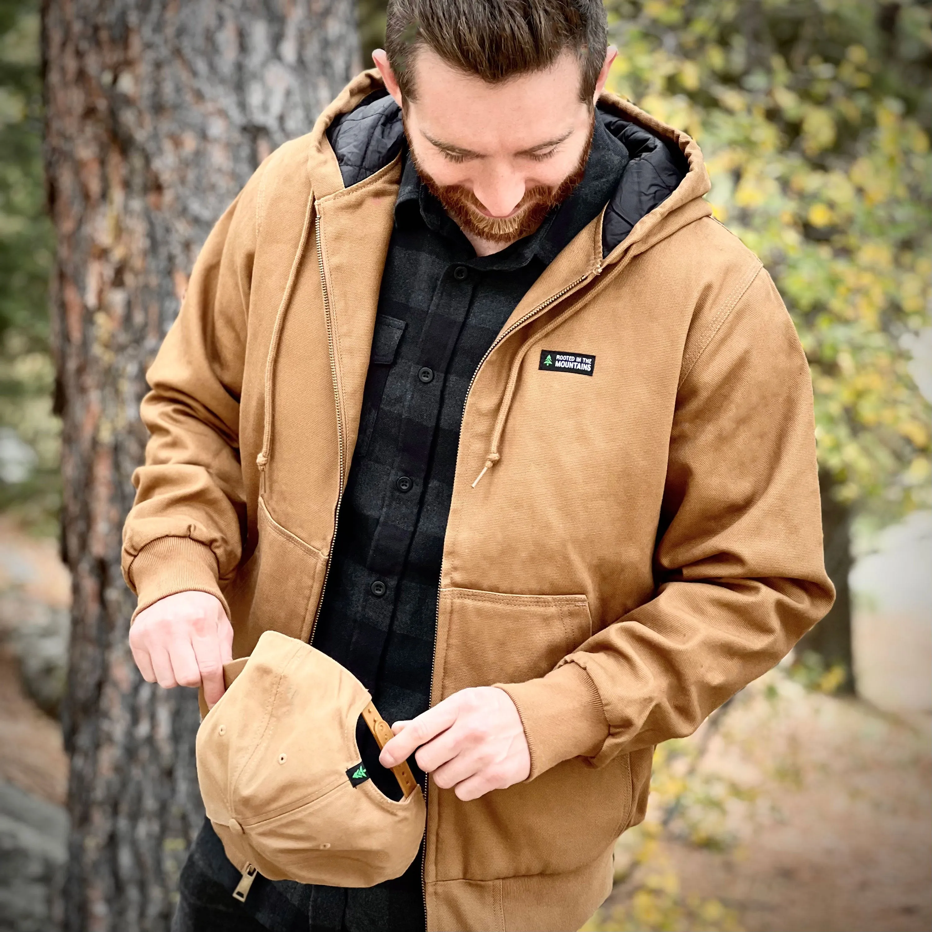 The Pursuer Workwear Jacket w/ Rooted In The Mountains Label