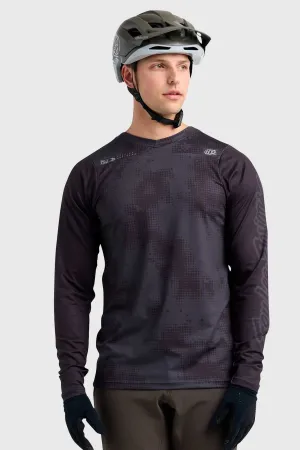 Troy Lee Designs Skyline Chill LS Jersey - Scattered Carbon