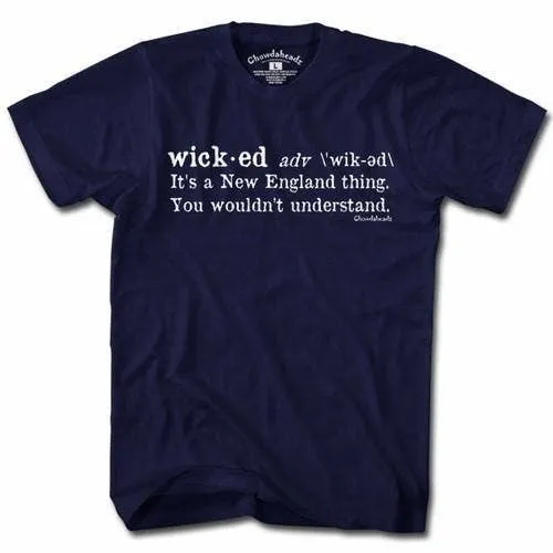 Wicked Definition T-Shirt | Unisex / S / Navy