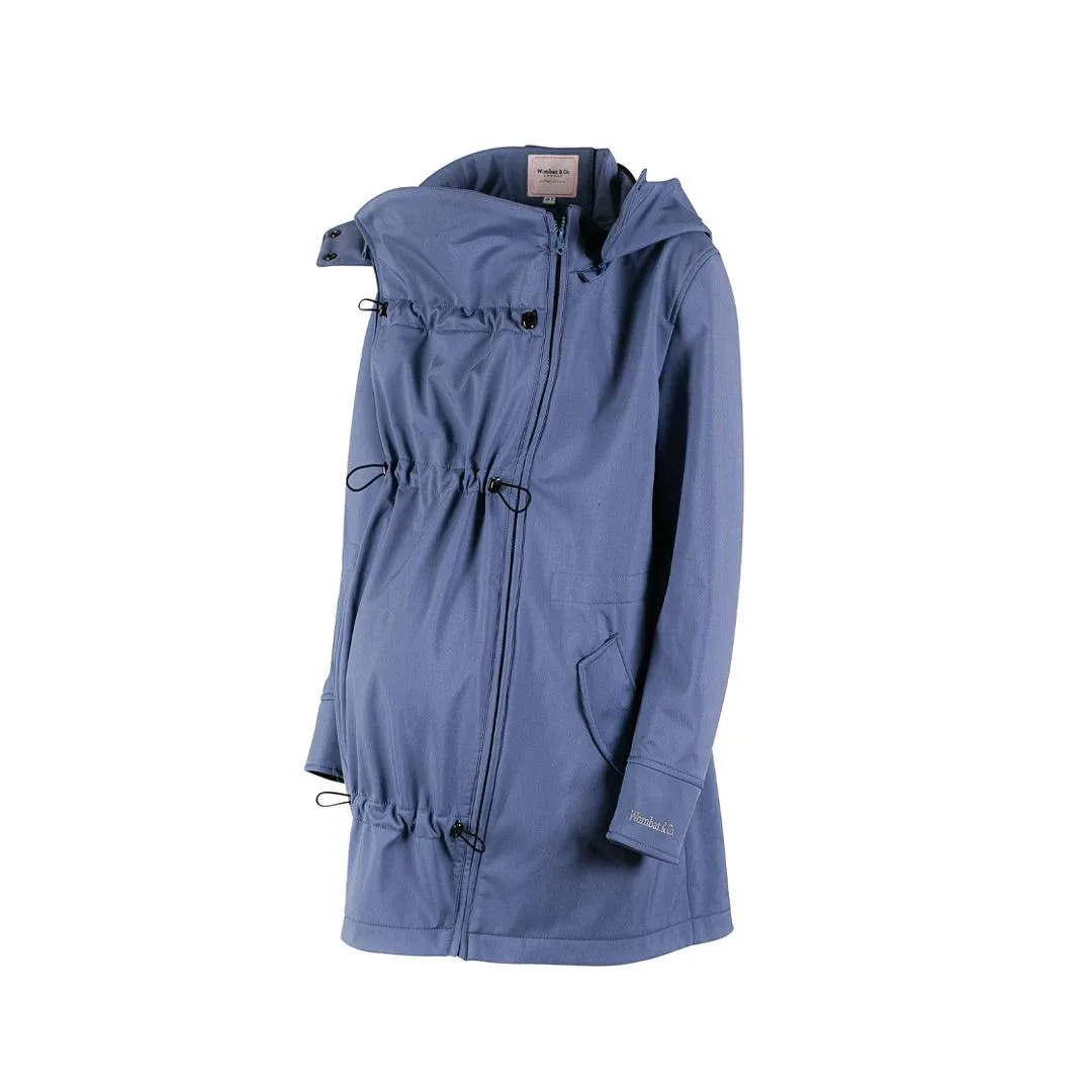 Wombat & Co WOMBAT SHELL 4-in-1 Babywearing Jacket - Light Blue