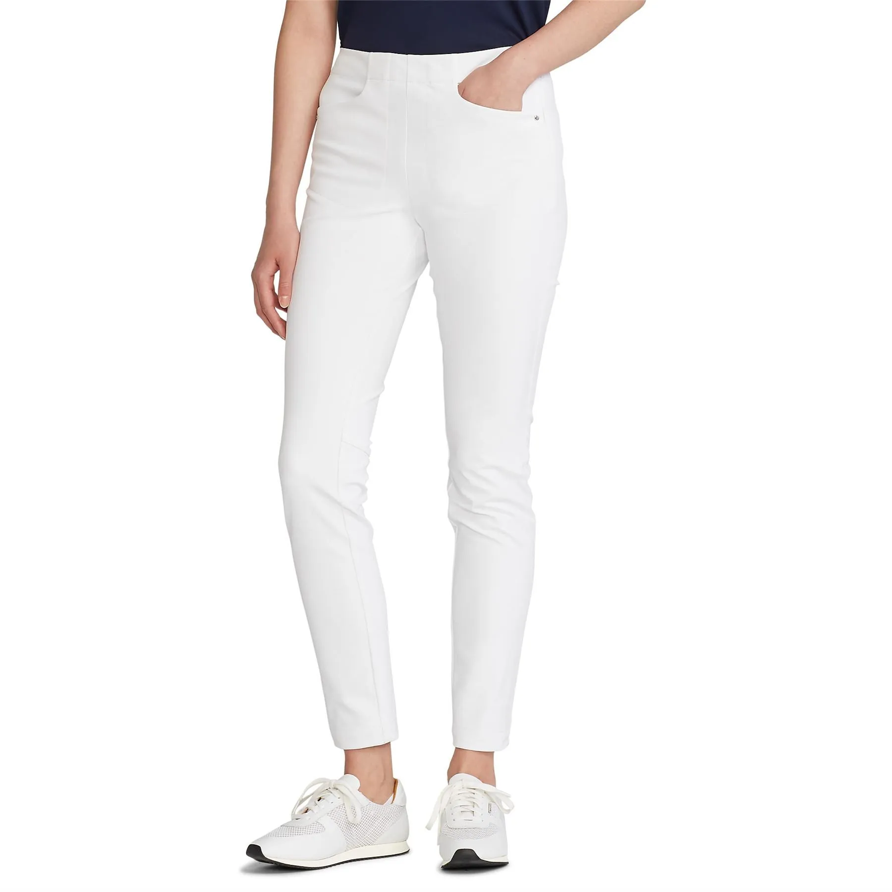 Womens Stretch Athletic Pant Pure White - 2025