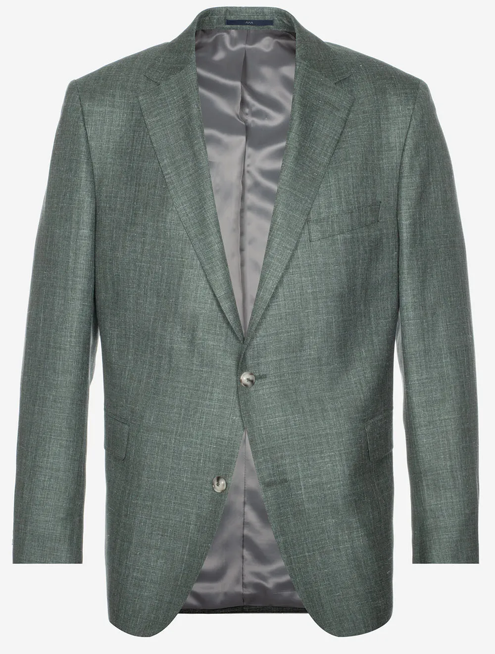 Wool Silk Linen Merano Jacket Green