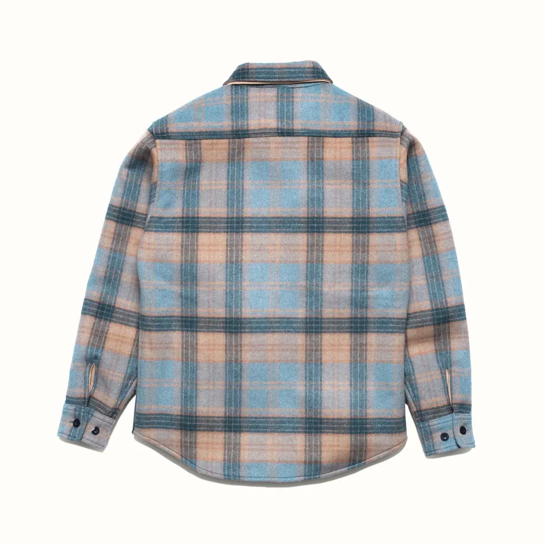 Yukon Wool Shirt Jac | Sky Valley Plaid