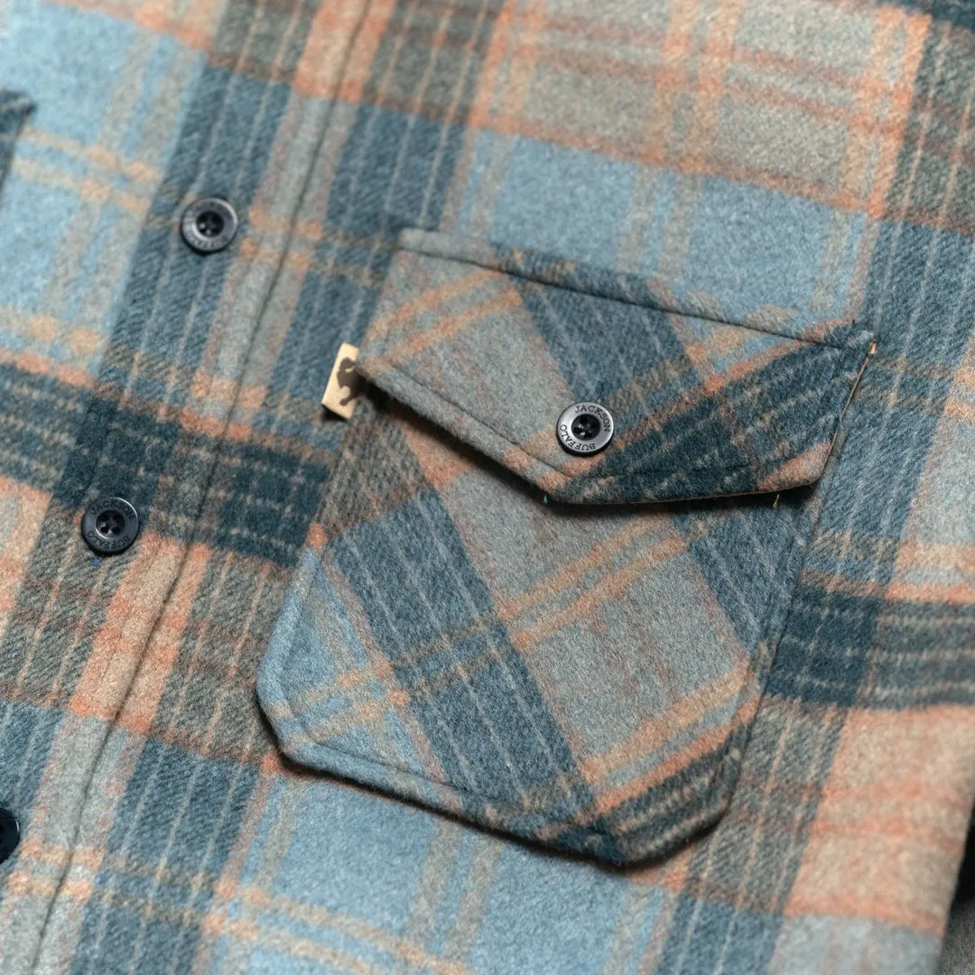 Yukon Wool Shirt Jac | Sky Valley Plaid