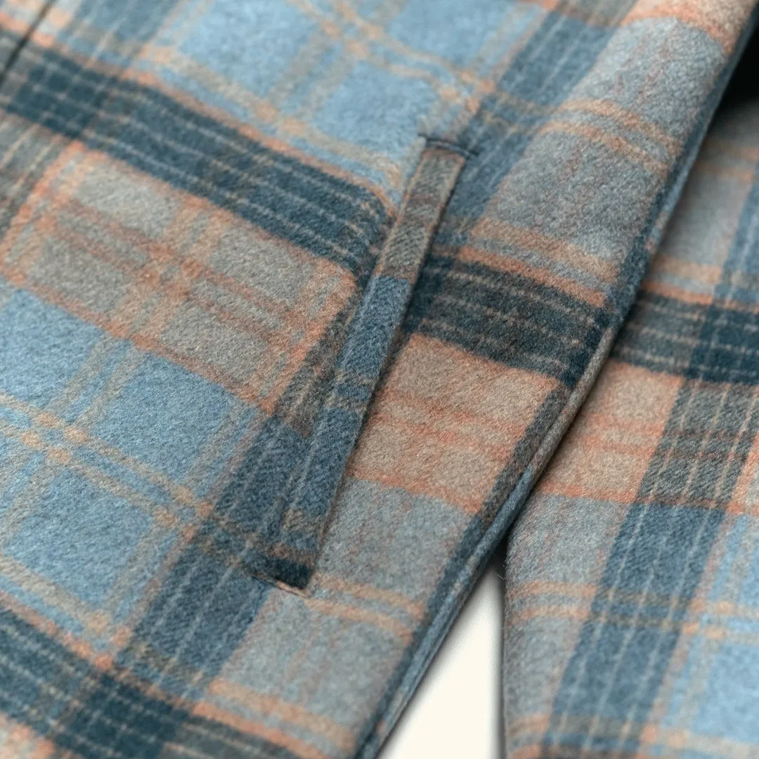 Yukon Wool Shirt Jac | Sky Valley Plaid