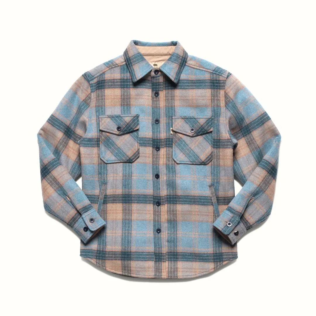 Yukon Wool Shirt Jac | Sky Valley Plaid